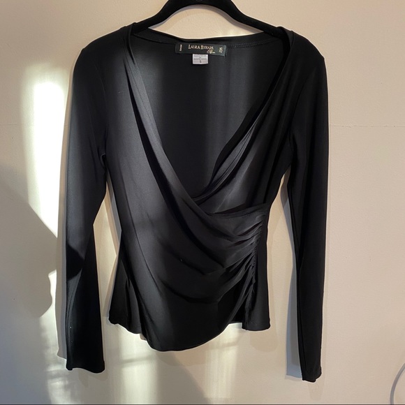 SOLD Pinup Girl Clothing Gia top black small - Picture 2 of 6